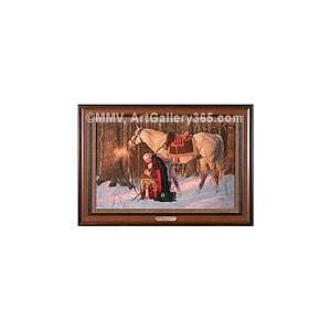    Medium Giclee Canvas   The Prayer at Valley Forge