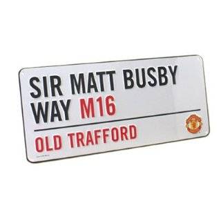 Manchester United FC Authentic Old Trafford Street Sign