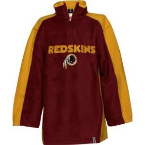  Washington Redskins Youth 1/4 Zip Polar Fleece Jacket 