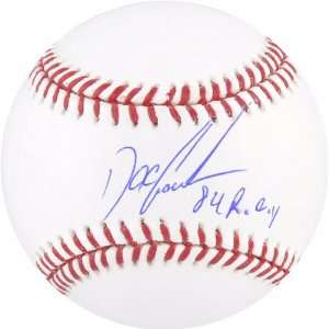  Dwight Doc Gooden Autographed Baseball  Details: 84 ROY 