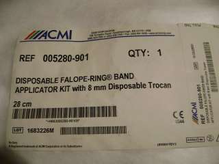ACMI Disposable Falope Ring Band Applicator Kit  
