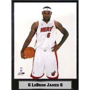  Encore Select 510 BSKMIA6 Miami Heat LeBron James 