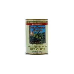 Santa Barbara Cal Green Pitted Olives ( 12 x 6 OZ)