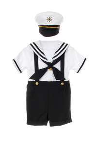 New Infant Toddler Boy Navy Outfit Easter Formal Nautical Set size S L 