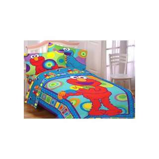   Street Elmo+Cookie Monster   Bedding Comforter Set   Full/Double Bed