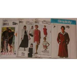  Simplicity Men and Womens Sewing Patterns 