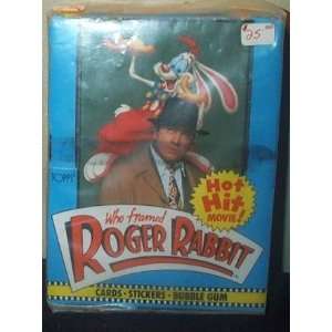  Who Framed Roger Rabbit Trading Movie Cards Box  36 Count 