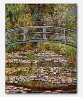 The Water Lily Pond aka Japanese bridge by Claude Monet   this 
