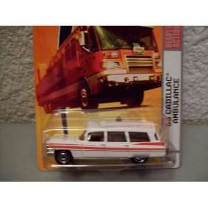    Matchbox Emergency Response 1963 Cadillac Ambulance: Toys & Games