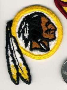 NFL Washington Redskins Embroidered LOGO 2 1/2 Patch  
