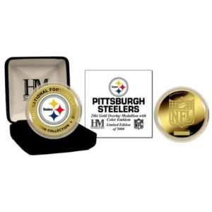  Pittsburgh Steelers Gold and Color Coin 