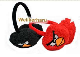 Angry Birds Earmuffs Warm Fluffy Headband Wrap Around Ear Winter 