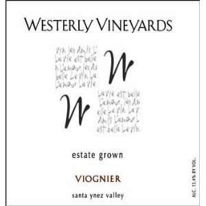  2007 Westerly Vineyards Santa Ynez Viognier 750ml Grocery 