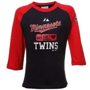  Twin T Shirts : Majestic Minnesota Twins Preschool Girls Baseball 