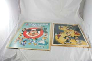   Posters Pictures Vintage 1 Mickey Mouse Club 1 Walt Disney 1954  