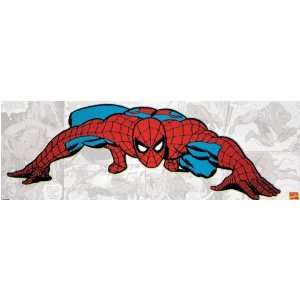  Spider Man   Door Comic Poster (Spidey Crawling) (Size 62 