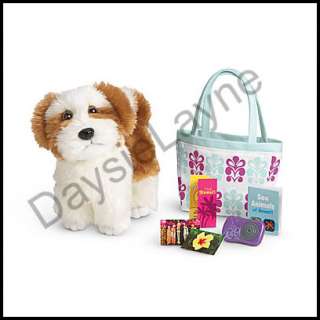 American Girl Kananis Accessories Dog Barksee, Bag, Camera New in Box 
