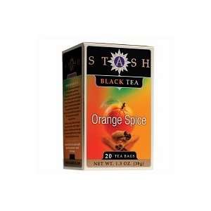 Stash Tea   Black Tea   Orange Spice, 6 Grocery & Gourmet Food
