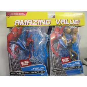 Spider Man 3 Value Pack Spider Man and Punch Attack 