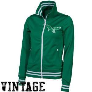  Eagles Vintage Track Jacket WOMENS Mitchell & Ness 36 