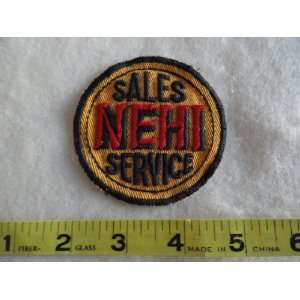  NEHI Sales Service Vintage Patch 