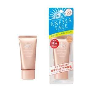  Shiseido ANESSA Facial Sunscreen BB Natural Color 30g 