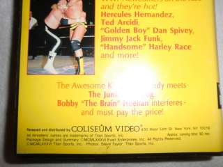 WWF BEST OF THE WWF VOL. VOLUME 8 1986 VHS COLISEUM VIDEO WWE WCW BETA 