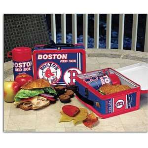   Red Sox Memory Company MLB Tin Lunch Box w/Thermos