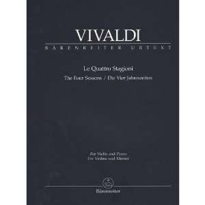  Vivaldi, Antonio   Four Seasons ( Complete ) For Violin 