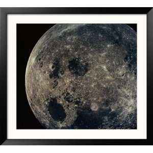 View of Moon from Apollo 8 Astronomy & Space Framed Photographic 