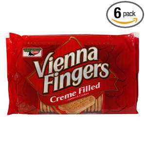Vienna Fingers Sandwich Cookies, 16 Ounce Package (Pack of 6)