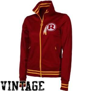   Washington Redskins Womens Vintage Track Jacket: Sports & Outdoors