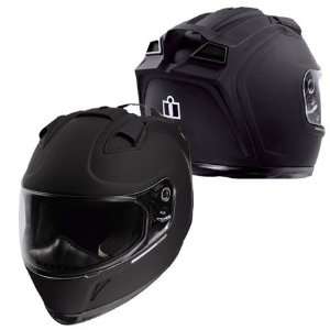    Icon Domain Rubatone Full Face Helmet Medium  Black: Automotive