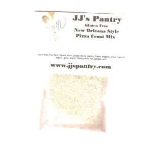 JJs Pantry Gluten Free New Orleans Style Pizza Crust mix  