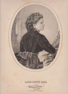 18 Original Famous Women 1800s Opera Singers & Music  