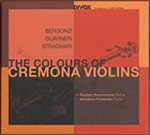 The Colours of Cremona Violins Cd Limited Edition  