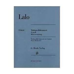 Henle Verlag Concerto D Minor for Violoncello And Orchestra Piano 