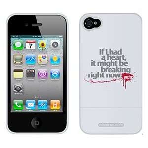   If I Had A Heart on Verizon iPhone 4 Case by Coveroo Electronics