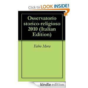 Osservatorio storico religioso 2010 (Italian Edition) [Kindle Edition 