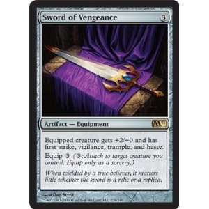   the Gathering   Sword of Vengeance   Magic 2011   Foil: Toys & Games