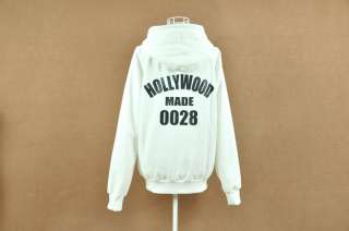 new sports warm lady HOOLYWOOD logo Hoodie Pullover outwear Sweatshirt 