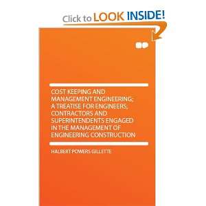   Management of Engineering Construction Halbert Powers Gillette Books
