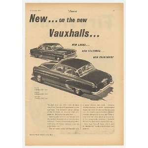  1956 Vauxhall Velox Cresta British Print Ad