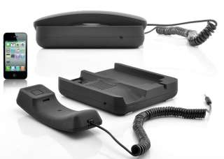 Classic Phone Dock with Handset for iPhone 4, Android Phones, 3.5mm 