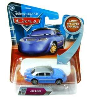   Pixar Cars 1:55 Scale Vehicle Lenticular Eyes: Jay Limo *New*  