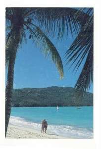 Barbados beach, Stand Buys Ltd. unused postcard  