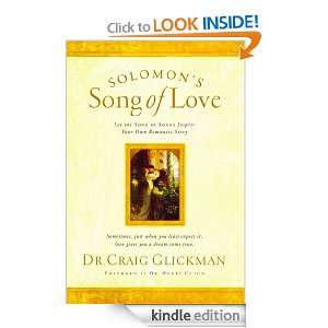 Solomons Song of Love Dr. Craig Glickman, Dr. Henry Cloud  