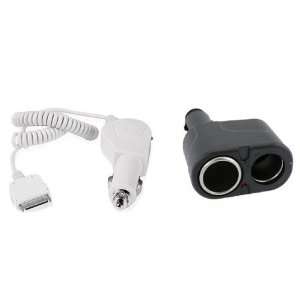   Car Kit Auto Vehicle Plug in Power Charger for ATT Apple iPhone 4S