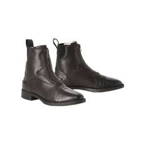  Tredstep Giotto Paddock Boots   Zip   Black Sports 