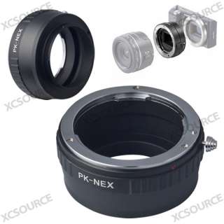   Pentax K Mount lens to Sony NEX VG10 NEX 3 NEX 5 NEX 7 DC78  